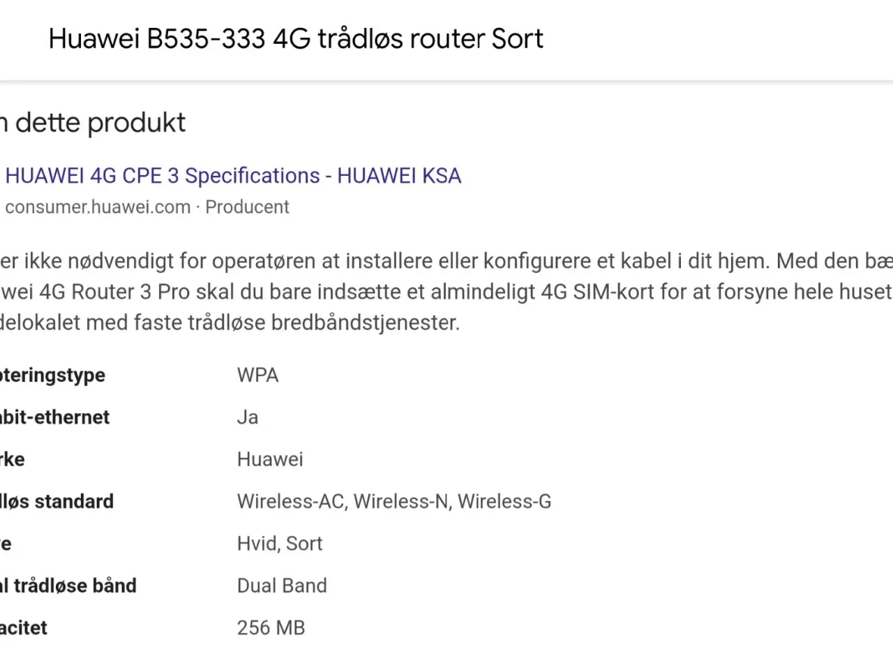 Billede 4 - Mobil Bredbånd ⭐(mangler den grå fod)