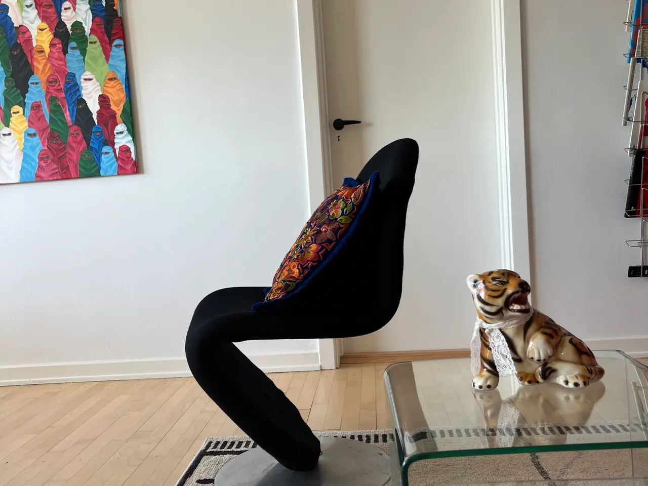 Billede 5 - Smuk skulpturel stol