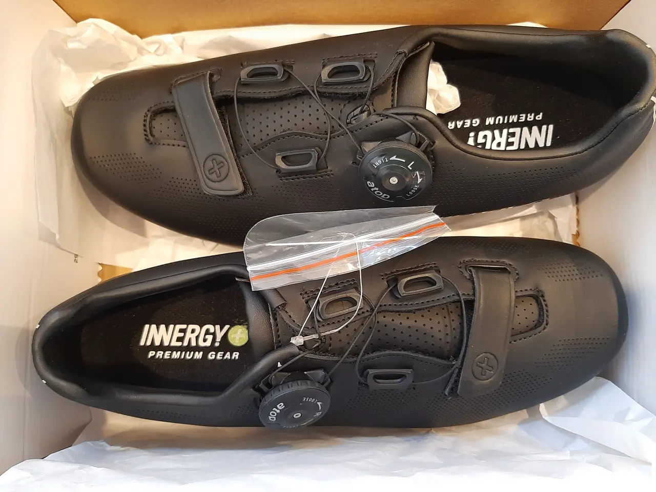 Billede 3 - Innergy Cykelsko A-Top landevej/spinning str 41