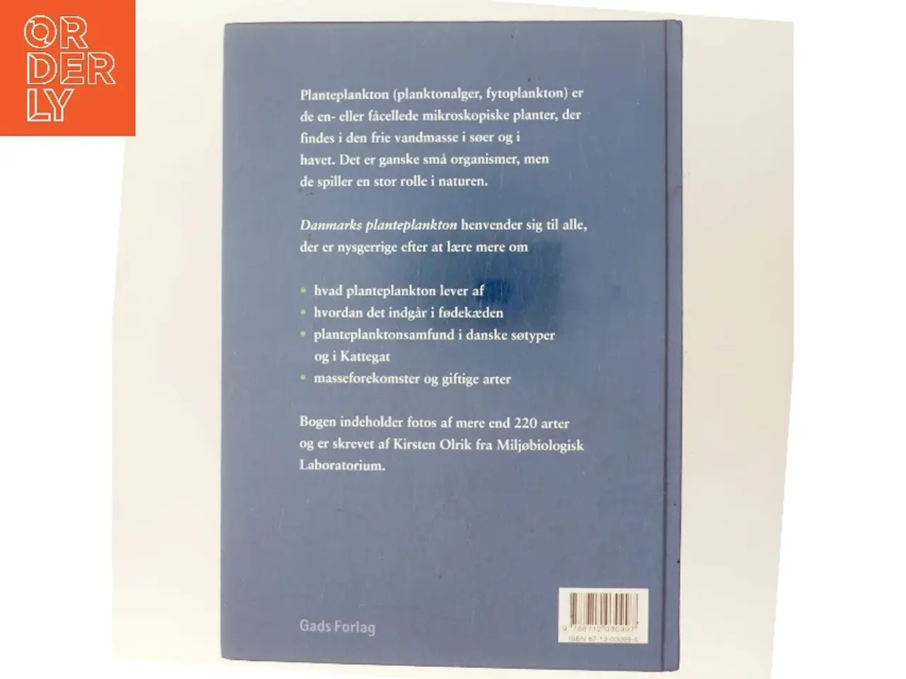 Billede 3 - Danmarks planteplankton af Kirsten Olrik (Bog)
