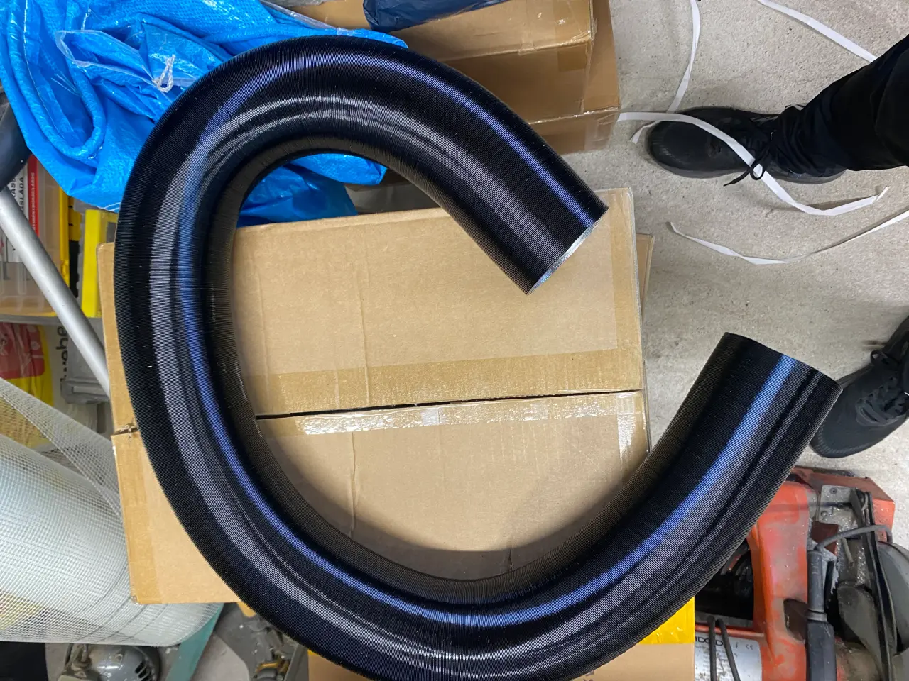 Billede 1 - 75 mm alu slange