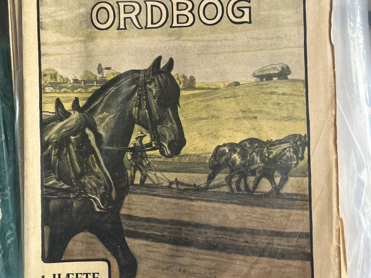 Billede 1 - Landbrugets Ordbog 1-104, 1908-14. Giv bud