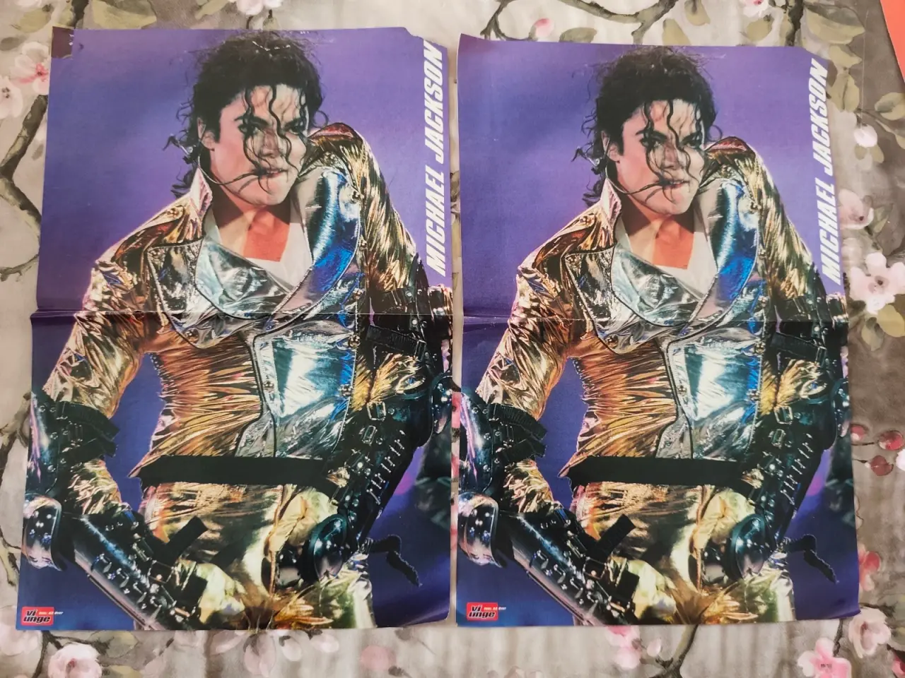 Billede 1 - 2 ens Michael Jackson plakater
