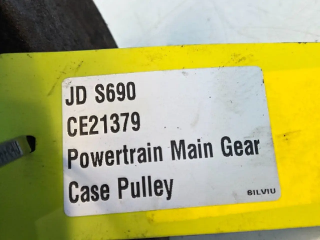 Billede 11 - John Deere S690 Remskive CE21379