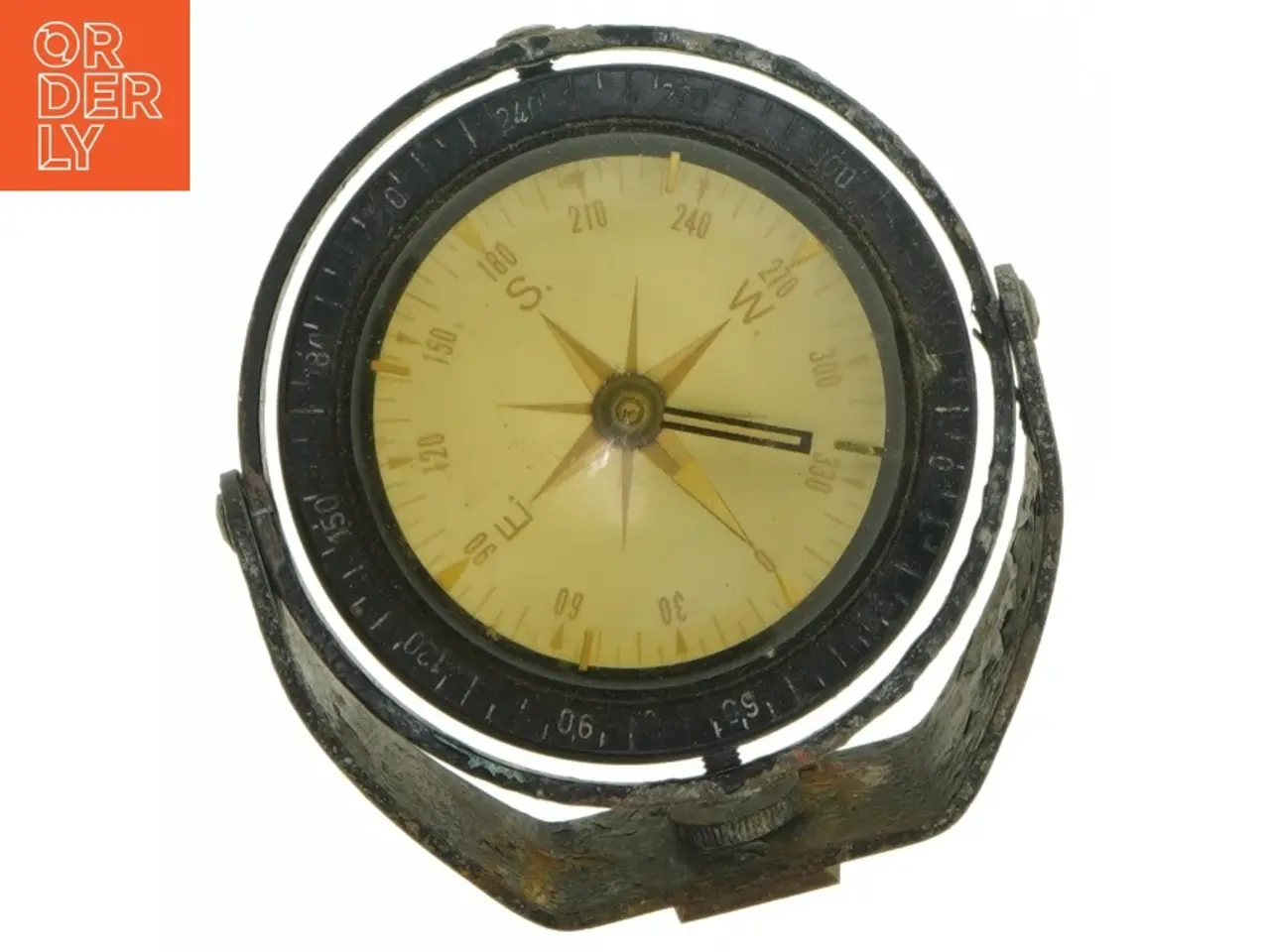 Billede 1 - Vintage kompas i kardan aksel (str. Ø 11 cm)