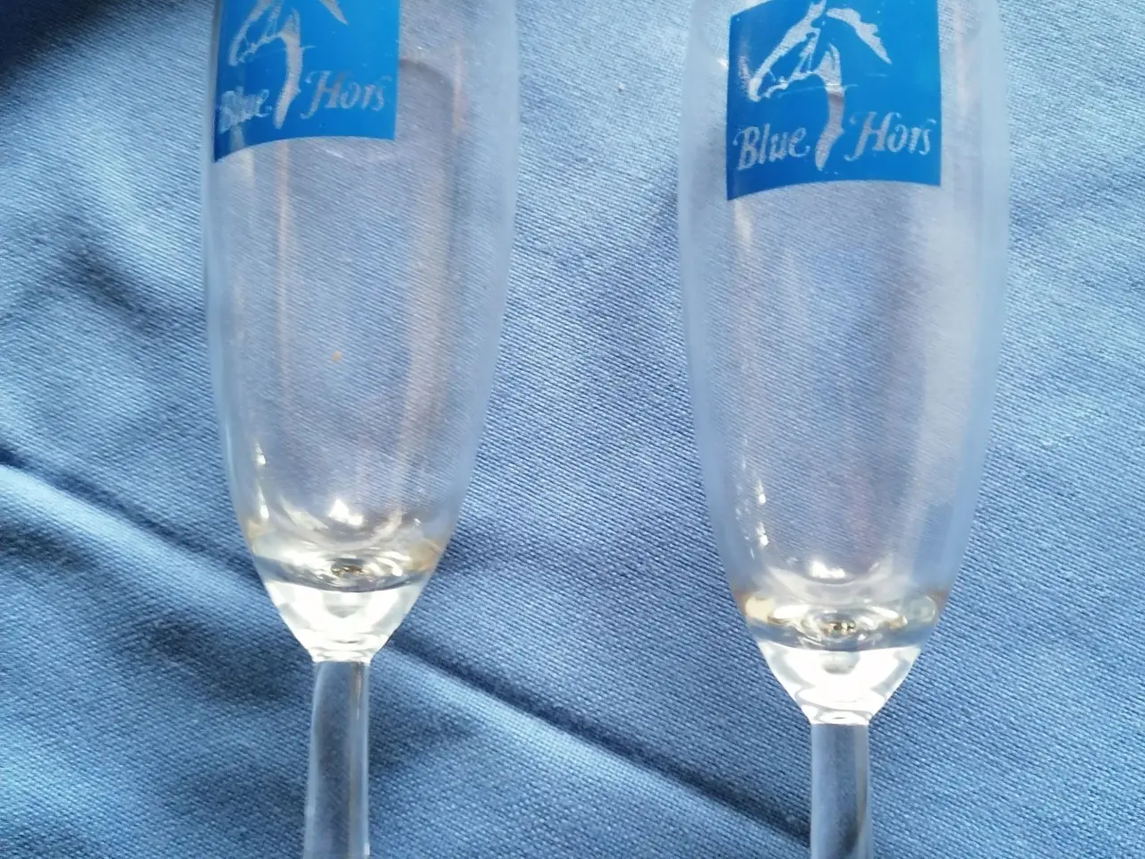 Billede 1 - Blue Hors glas