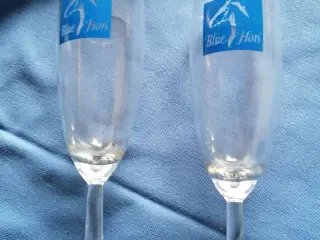 Blue Hors glas