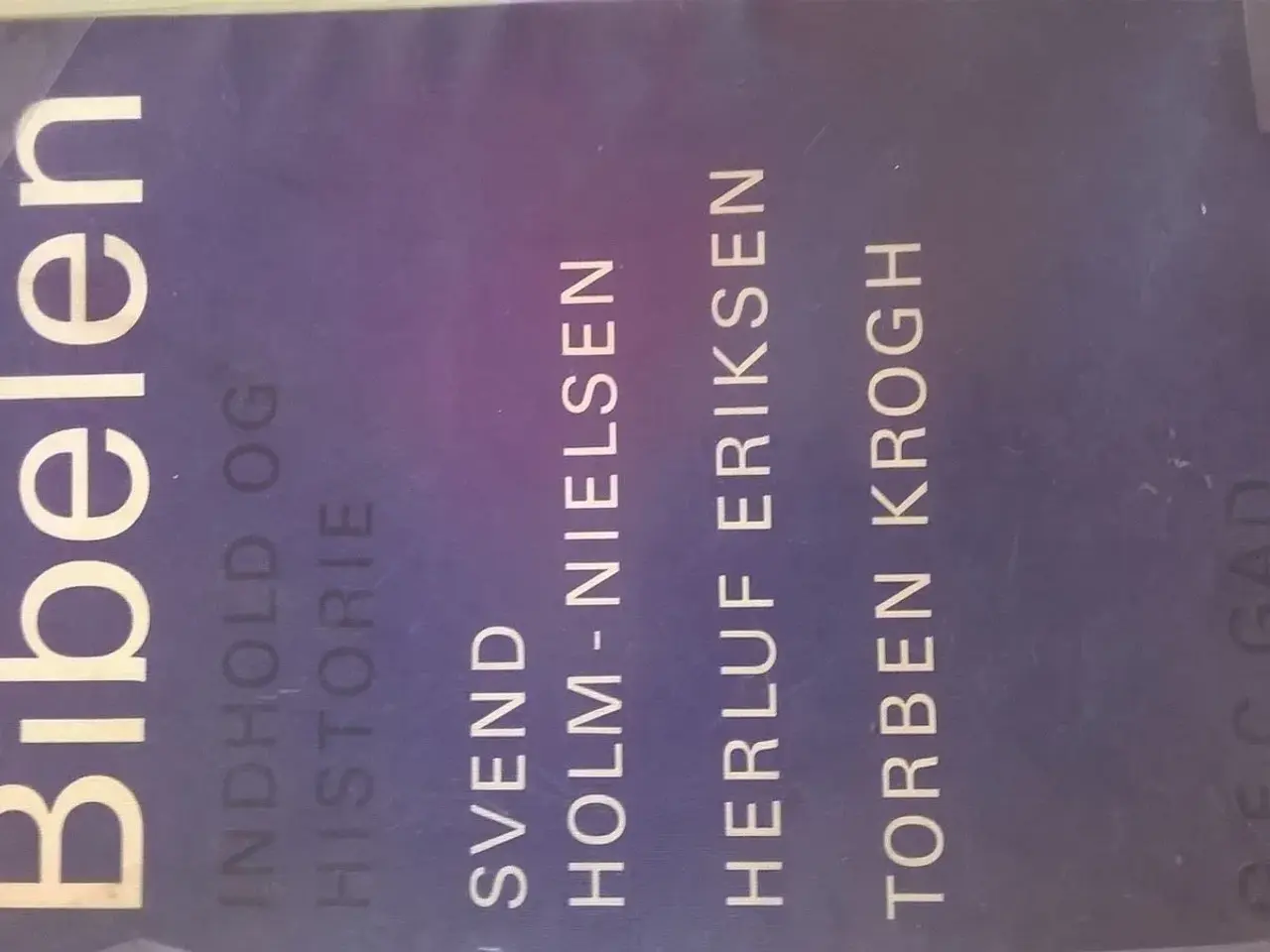 Billede 1 - Bibelen Indhold og Historie