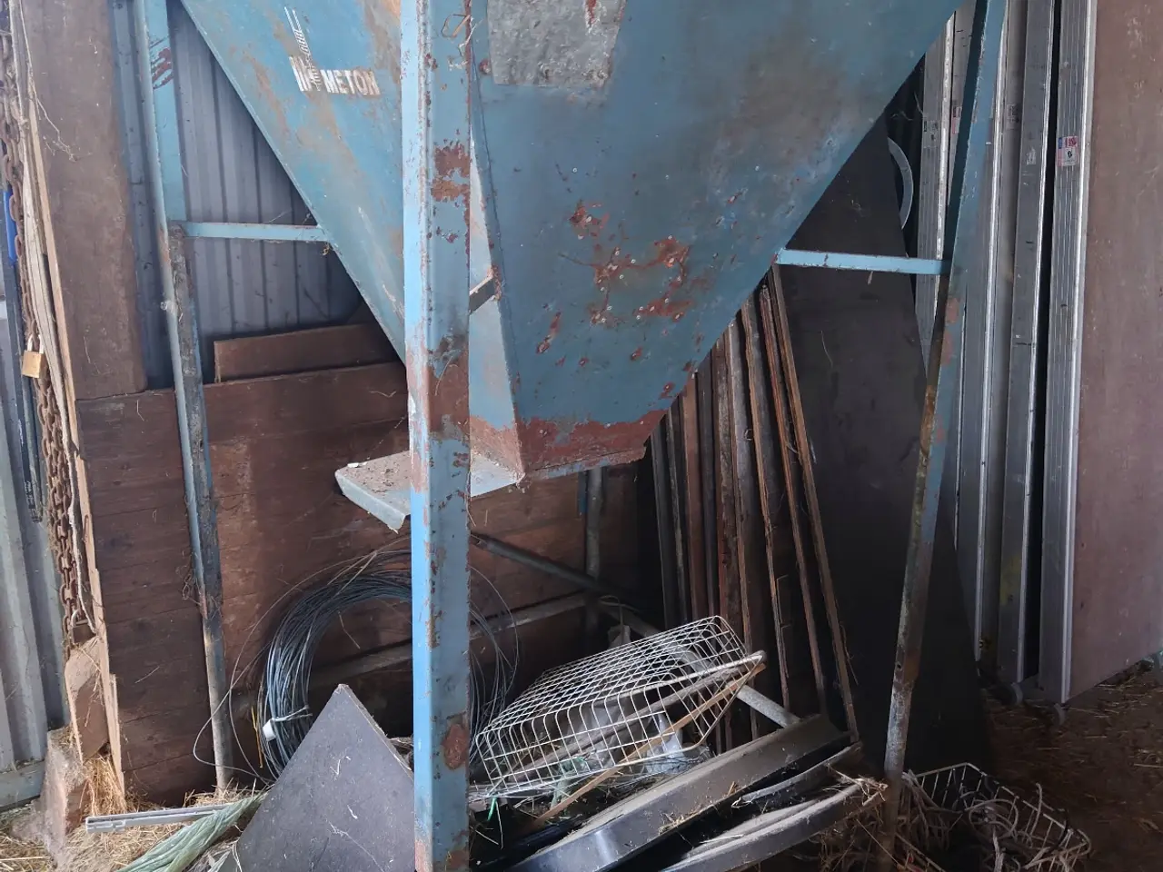 Billede 3 - Meton korn silo/tragt