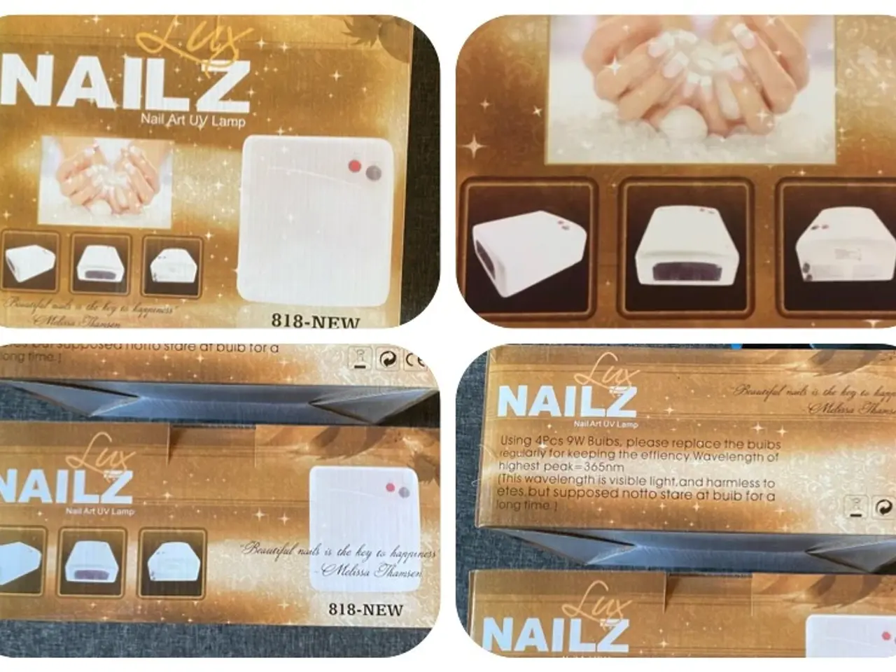 Billede 1 - Lux Nailz UV neglelampe