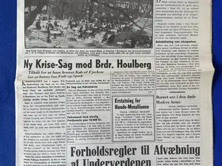 Avis - B.T. - 26. April 1944 - Hitler - Mussolini Mødet