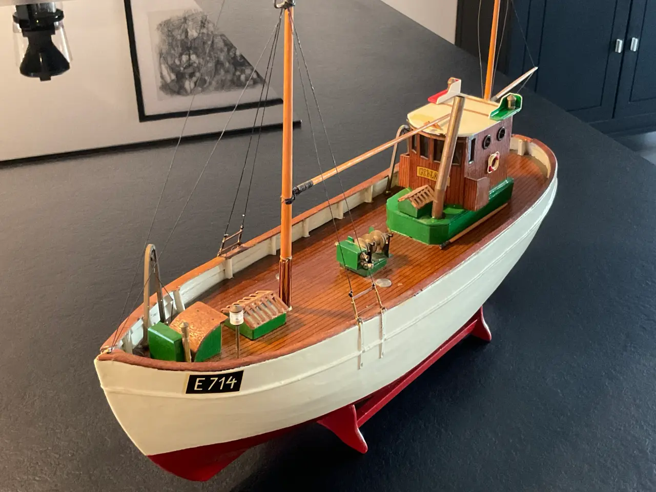 Billede 1 - Model af Esbjerg Kutter / Billing Boats