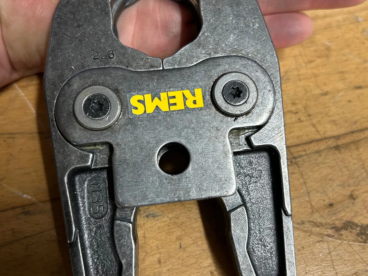 Billede 3 - Rems pressekæbe M35 mini Press