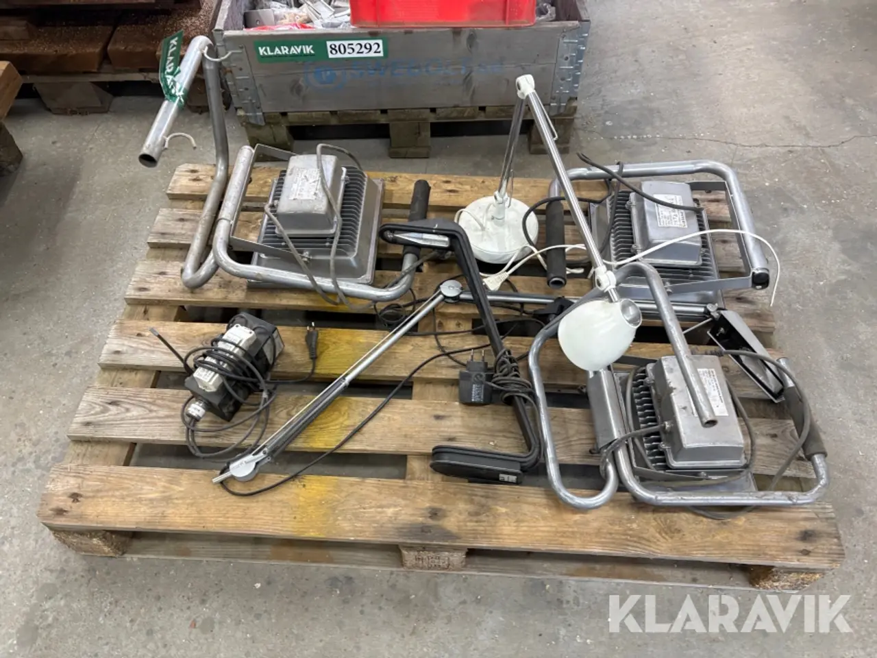 Billede 2 - Lot med arbejdslamper - 5 styk