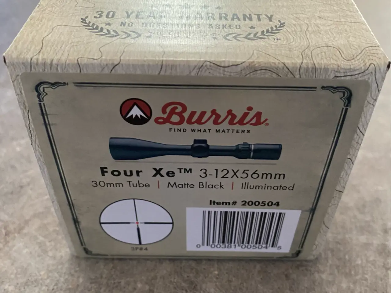 Billede 7 - Ny Burris Four Xe 3x12x56