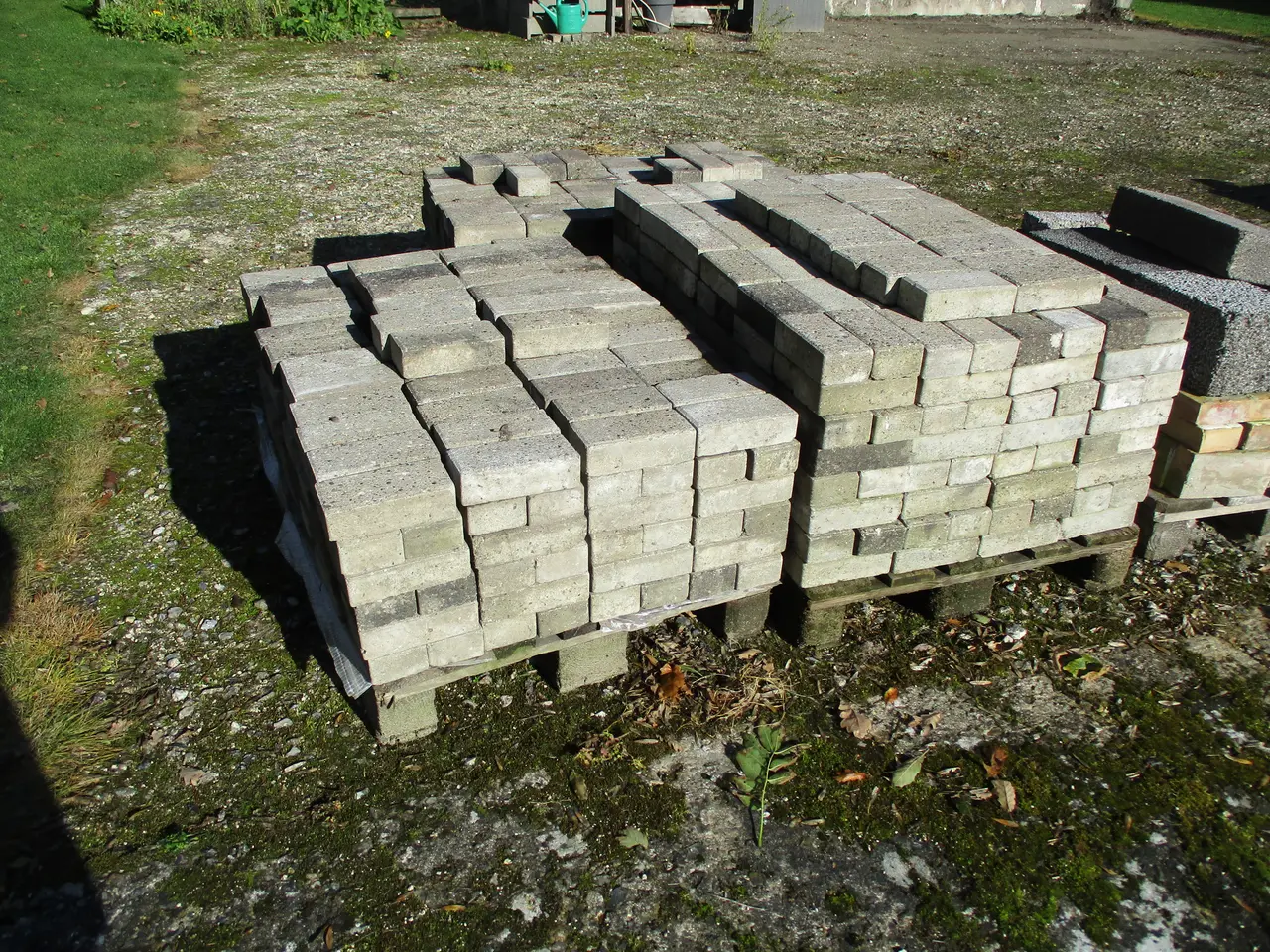Billede 3 - Fliser, Hollændersten, modulsten 10 x 20 x 6 cm.