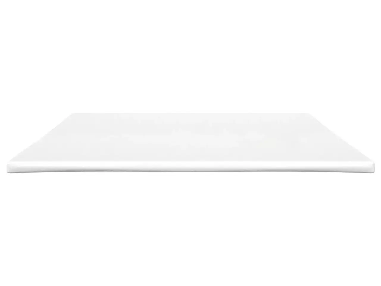 Billede 3 - Topmadras 140×190×5 cm - skum, hvid