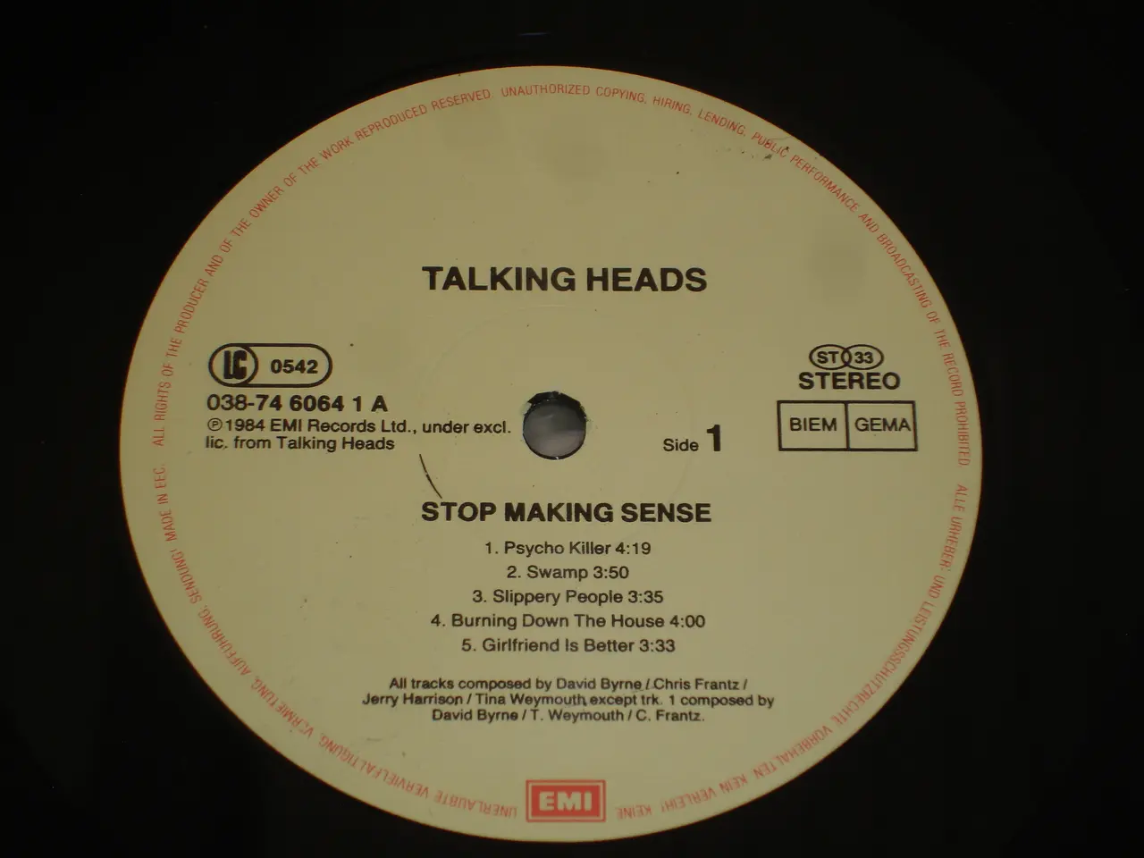 Billede 5 - (Sender gerne) Talking Heads – Stop Making Sense