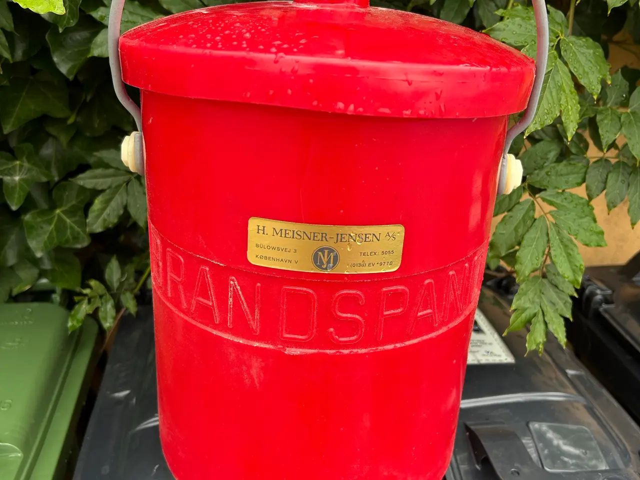 Billede 1 - 10 L brandspand med låg