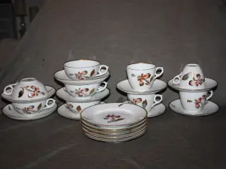 Royal Copenhagen Brun Iris kopper