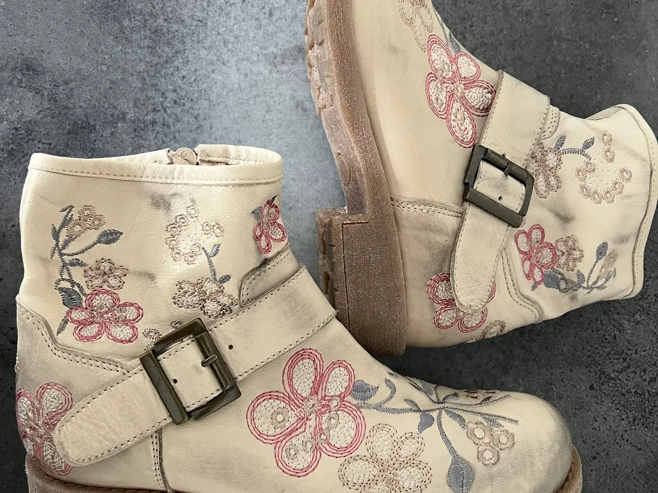 Billede 11 - Cream boots støvle