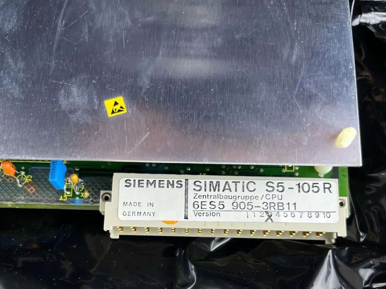 Billede 3 - Siemens SIMATIC S5-105R CPU905 Central modul 6ES5