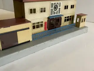 Gl. Märklin blikstation 414 fra 1940' erne