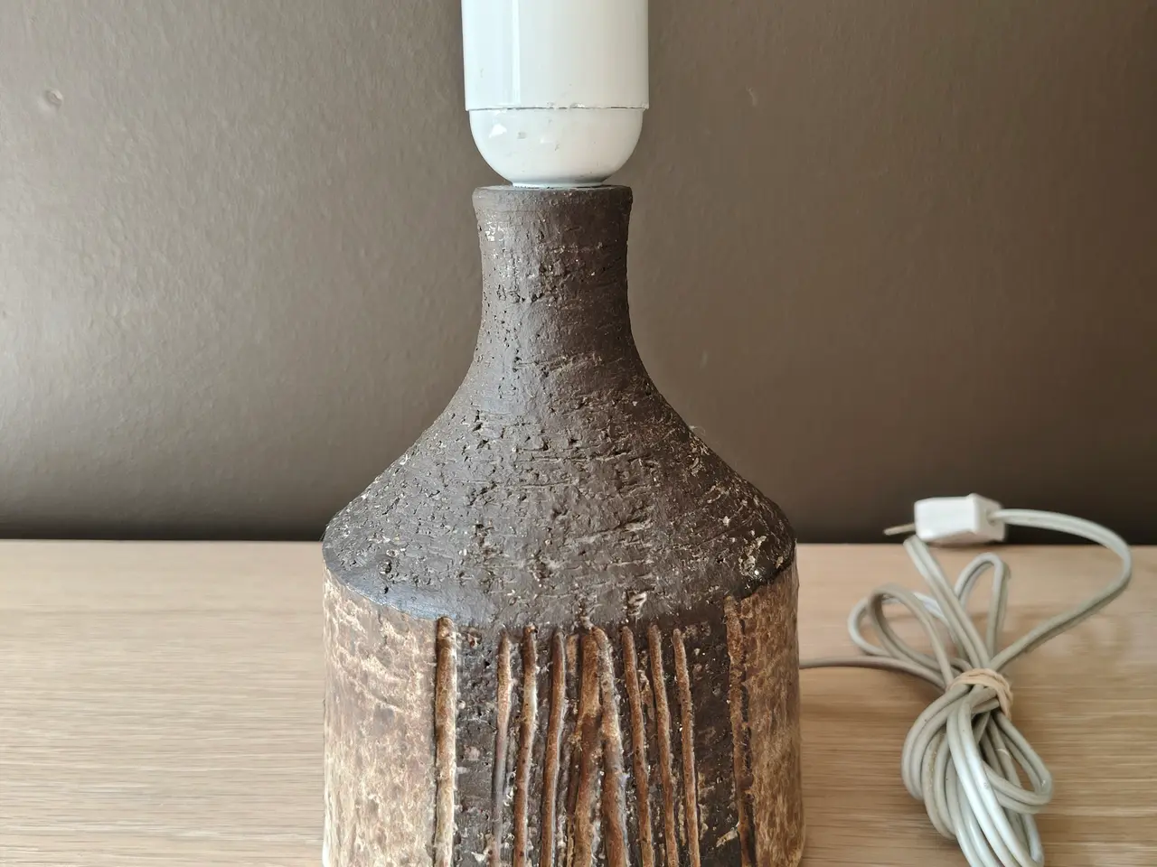 Billede 2 - Flot bordlampe fra Sejer keramik