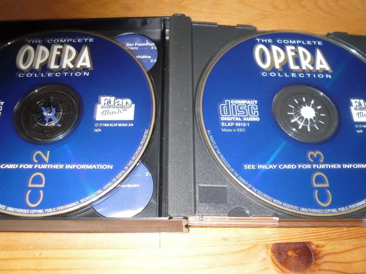 Billede 2 - OPERA Collection. 3 x Cd. Boks.