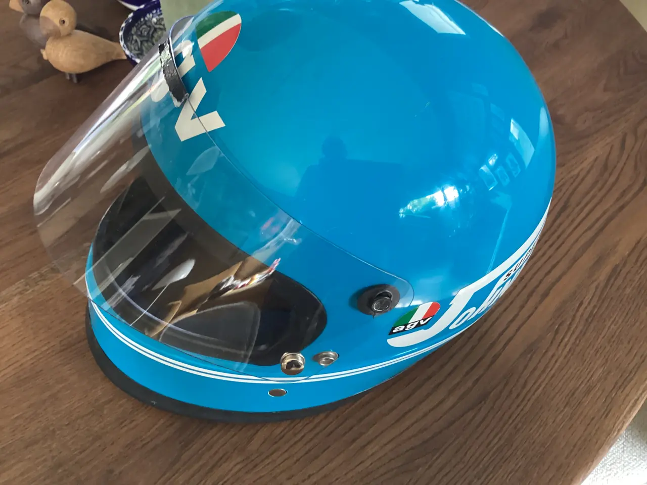 Billede 1 - AGV super Johnny hjelm 99% som ny 