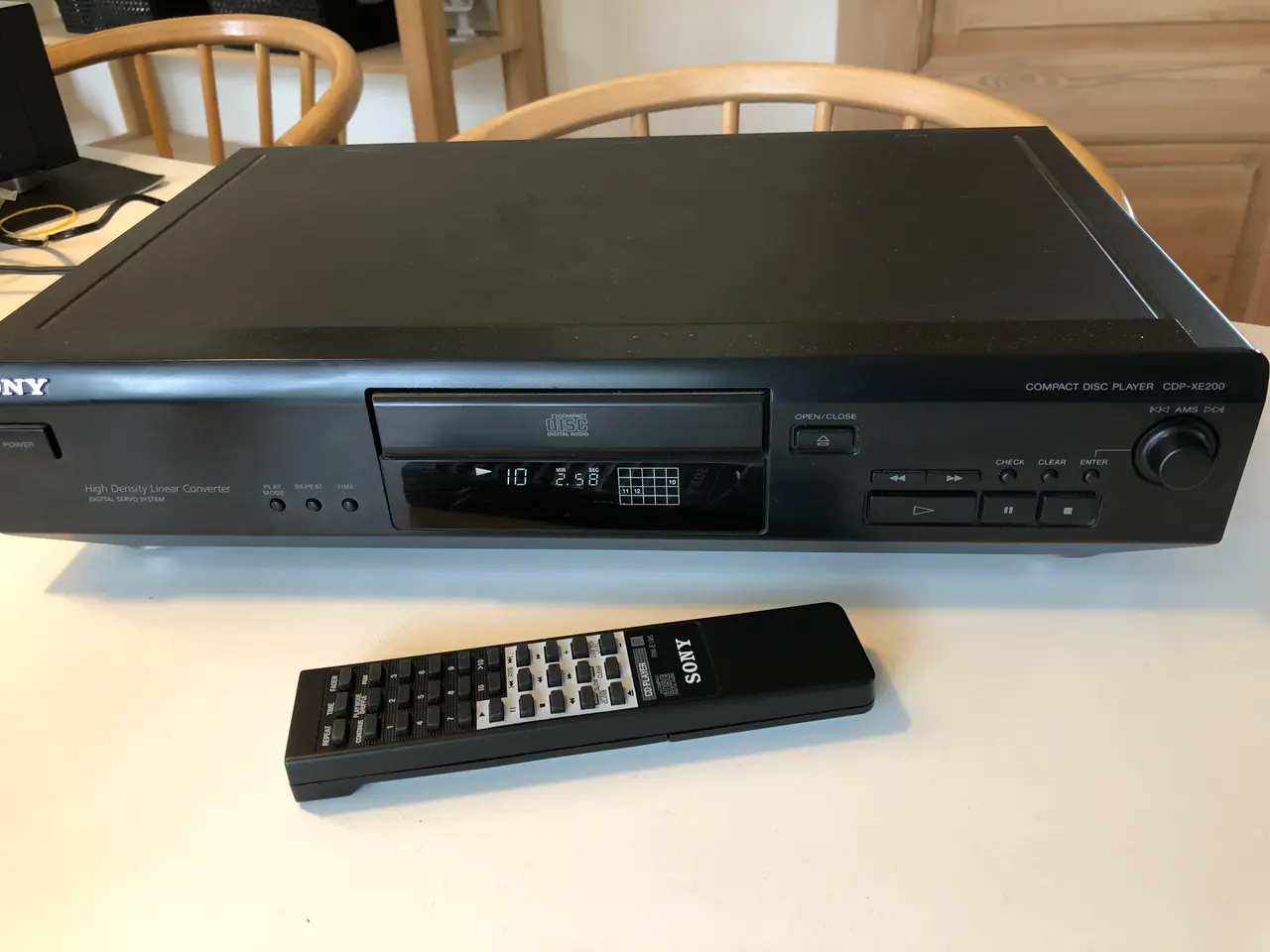 Billede 2 - Sony CD afspiller, model CDP-XE200
