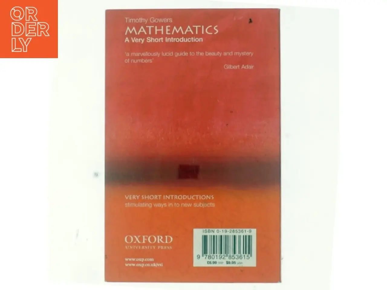 Billede 3 - Mathematics : a very short introduction af Timothy Gowers (Bog)