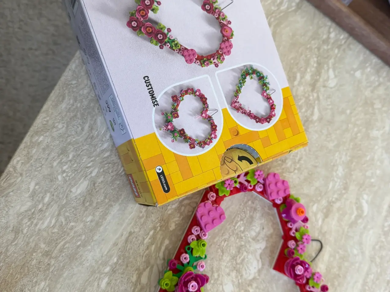 Billede 1 - LEGO 40638 Hjerteornament – Blomsterhjerte 🌸❤️