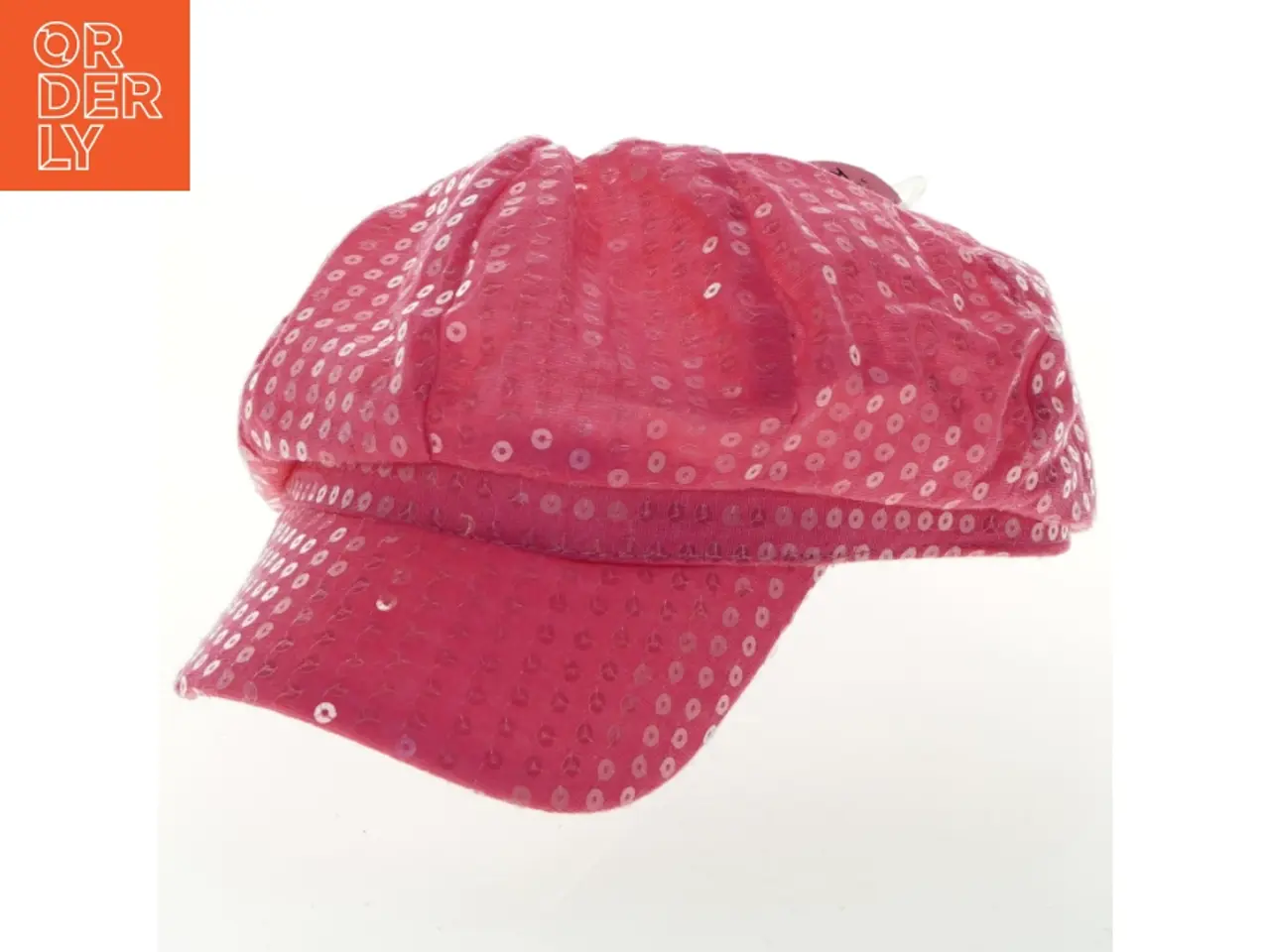 Billede 1 - Transparent solhat med palietter fra Salling (str. 20x10 cm)