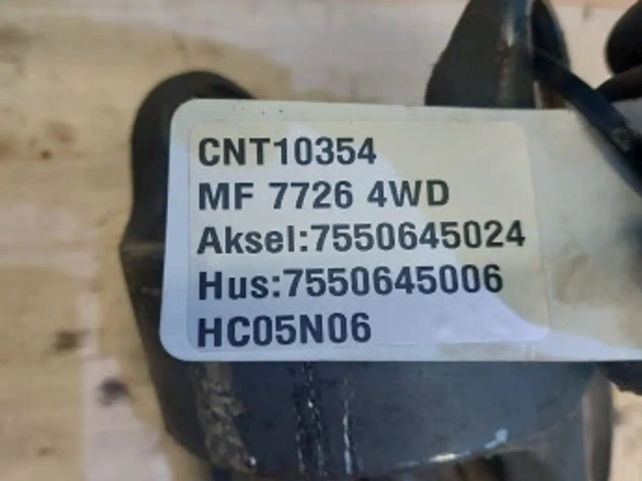 Billede 3 - Massey Ferguson 7726 Aksel 77550645024