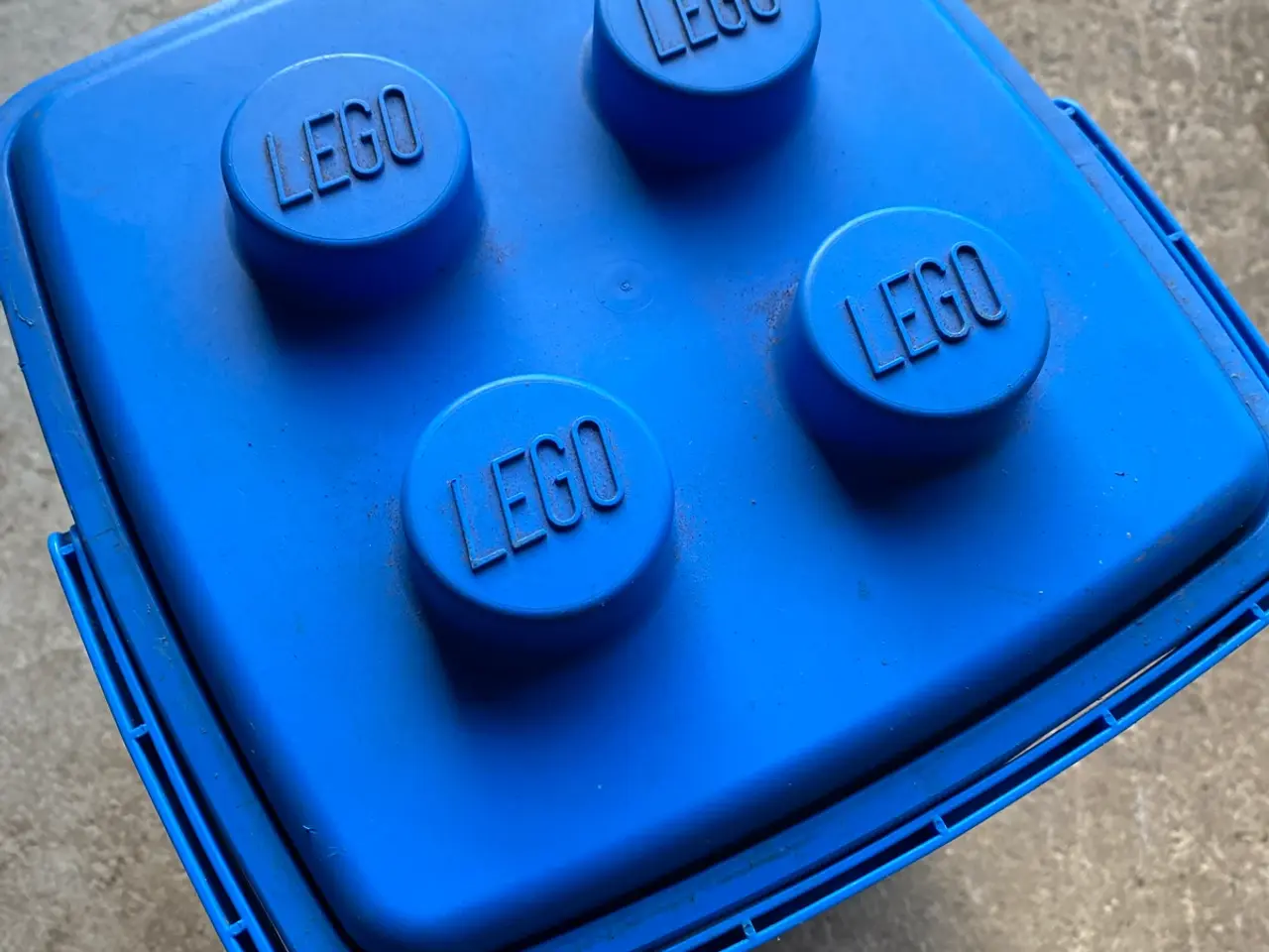 Billede 1 - Lego opbevarings spand med låg.