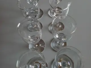 Ideelle Holmegaard hvidvinsglas