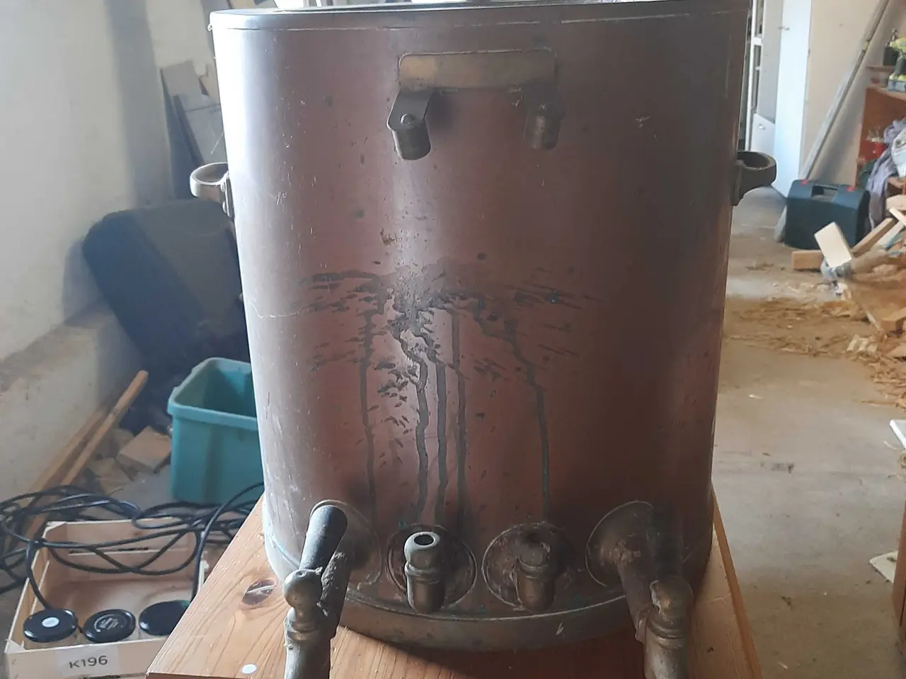 Billede 1 - Kaffemaskine i kobber
