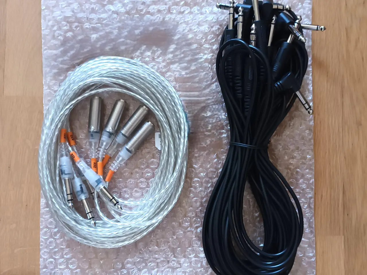Billede 1 - 4 Roland V-Drum Kabel+7 Millenium Jack 6,3mm kabel