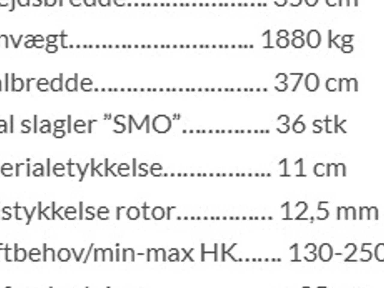 Billede 12 - Seppi WBS FH 250-350 cm