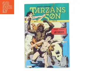 Tarzans Søn af Edgar Rice Burroughs (Bog)