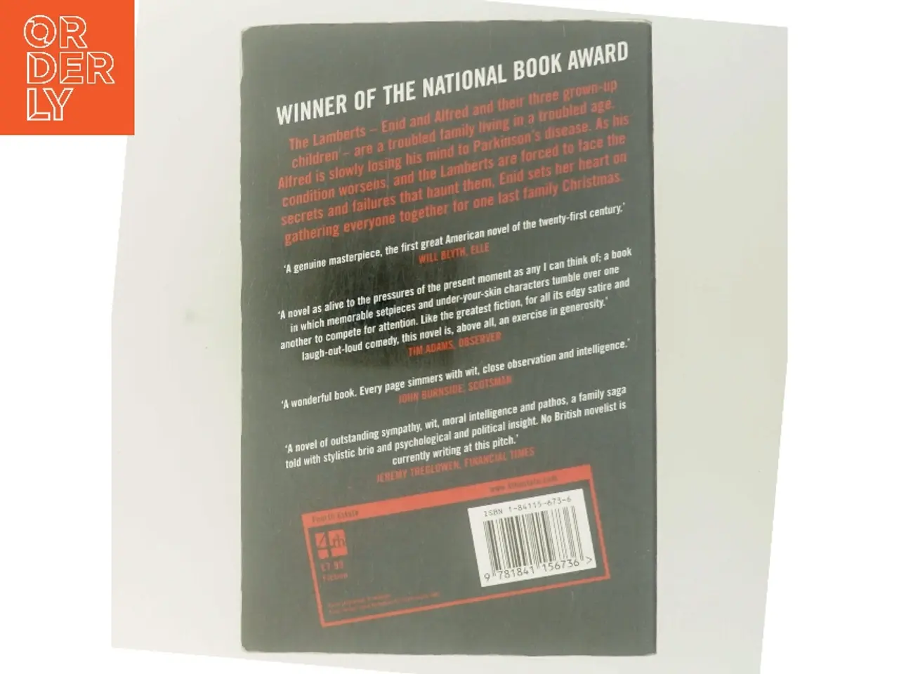 Billede 3 - The corrections af Jonathan Franzen (Bog)