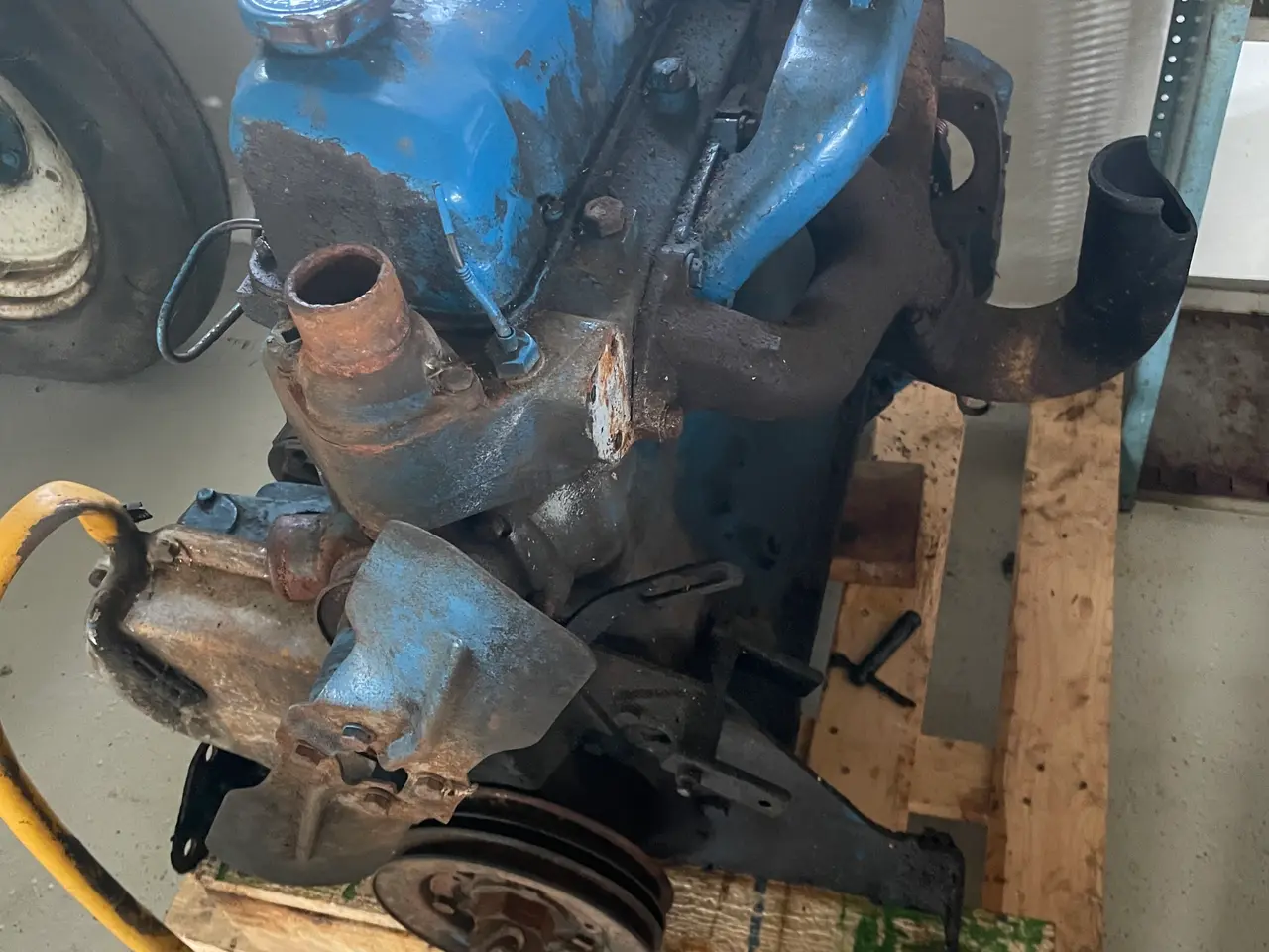 Billede 3 - Motor til fordson super major