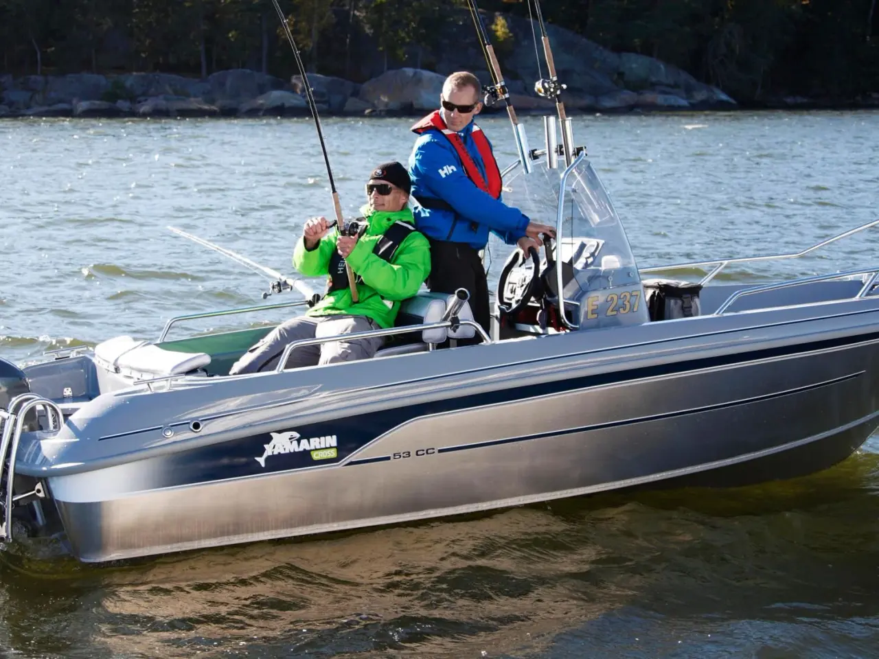 Billede 2 - Yamaha 70 HK - Fjernbetjent, Elektronisk start, Powertrim