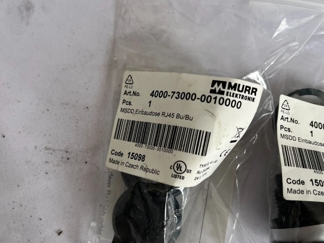 Billede 5 - Murr Elektronik Msdd Rj45 Cat5e Panel stik 3x