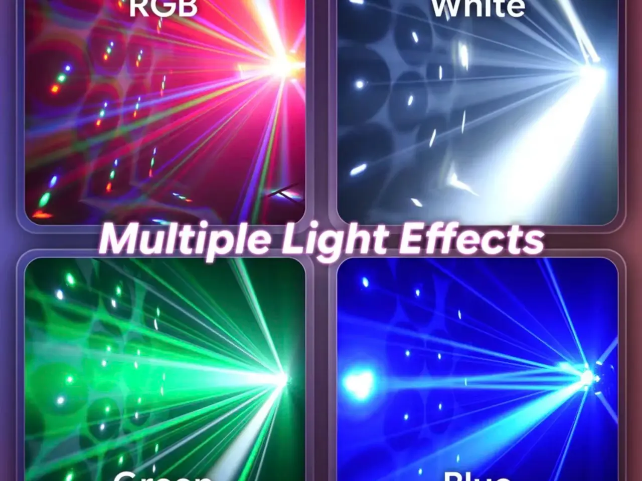 Billede 2 - Multi Lysshow 5-i-1 Centereffekt