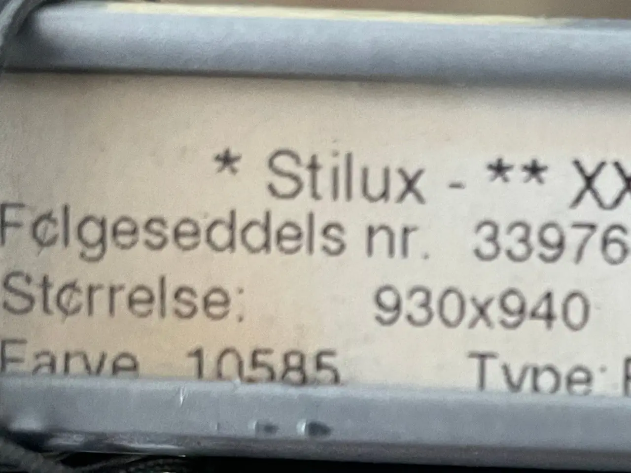 Billede 5 - STILA plissegardin