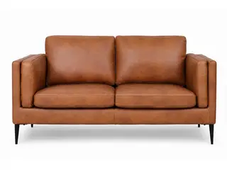 Valencia 2 pers. sofa læder cognac