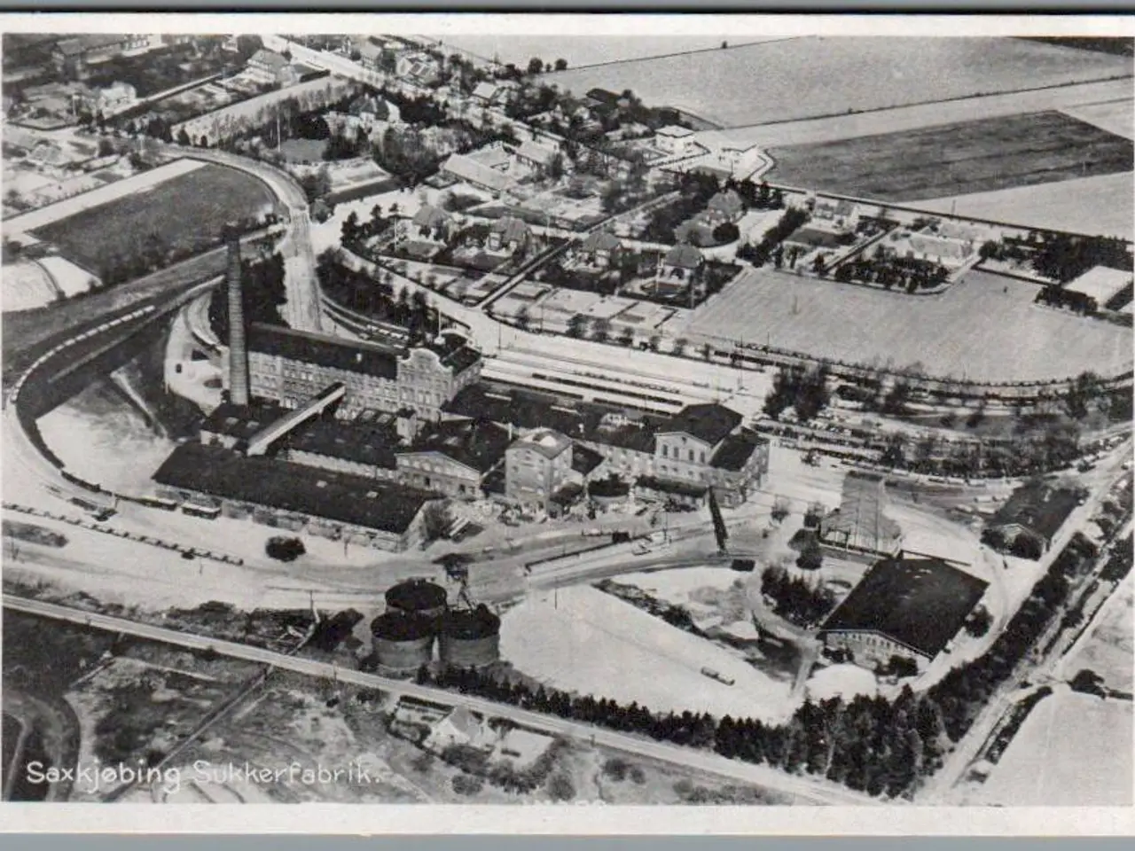 Billede 1 - Sukkerfabrikken -  Sakskøbing  - Postkort - Ubrugt