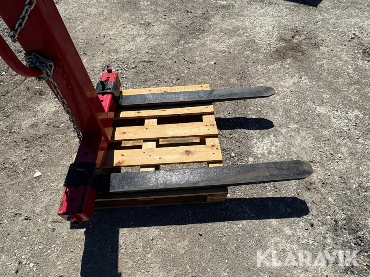 Billede 5 - Pallegafler til kran Intra.se - 1500 kg